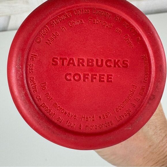 Starbucks Iridescent Hologram Christmas Candy Holiday Tumbler Cup 16oz Pink - Picture 8 of 9